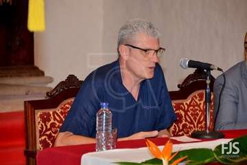 Pregón de las fiestas de San Francisco 2019 (Foto Francisco Javier Santana)